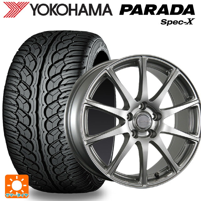 235/60R18 103V ヨコハマ パラダ PA02 ブリヂストン エコフォルム SE23 GS 18-7.5J 国産車用 サマータイヤホイール4本セット|タイヤホイール専門店コニシタイヤ