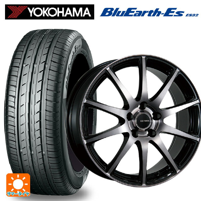 225/35R19 84W ヨコハマ ブルーアースEs ES32 ブリヂストン エコフォルム CRS23 B/NB 19-7.5J 国産車用 サマータイヤホイール4本セット|タイヤホイール専門店コニシタイヤ