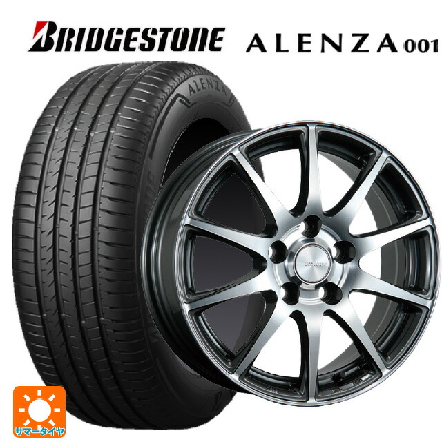 235/55R19 105W XL ブリヂストン アレンザ001 正規品 ブリヂストン エコフォルム CRS23 GM/N 19-7.5J 国産車用 サマータイヤホイール4本セット
