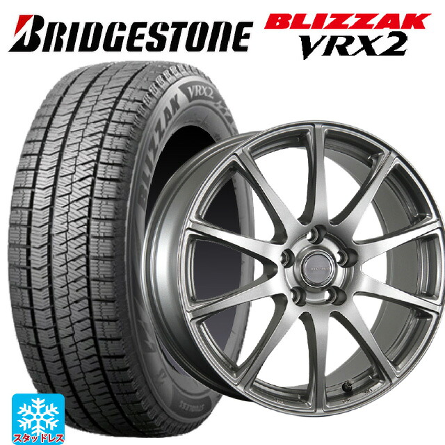 2024年製 195/60R16 89Q ブリヂストン ブリザック VRX2 正規品 ブリヂストン エコフォルム SE23 GS 16-6.5J 国産車用 スタッドレスタイヤホイール4本セット|タイヤホイール専門店コニシタイヤ