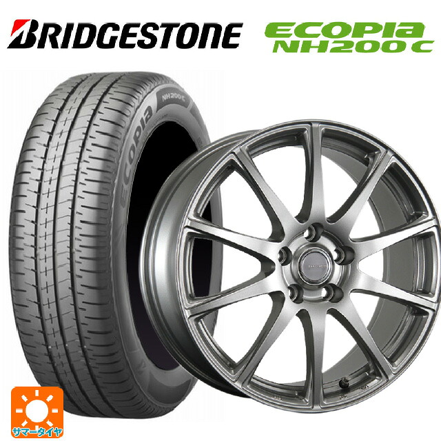 トヨタ シエンタ(10系)用 185/65R15 88S ブリヂストン エコピア NH200C 正規品 ブリヂストン エコフォルム SE23 GS 新品サマータイヤホイール 4本セット|タイヤホイール専門店コニシタイヤ