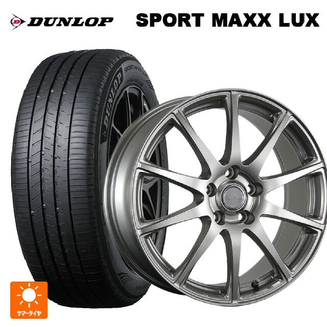 トヨタ bZ4X(11/15系)用 235/60R18 103V ダンロップ スポーツ マックス ラックス ブリヂストン エコフォルム SE23 GS 新品サマータイヤホイール 4本セット