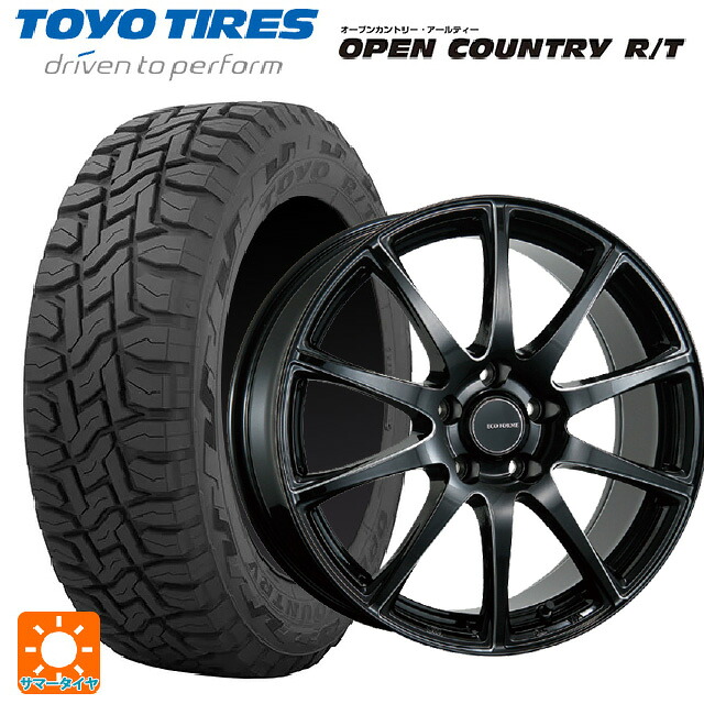 ミツビシ デリカD:5(3DA系)用 215/70R16 100Q トーヨー オープンカントリー RT ブラックレター ブリヂストン エコフォルム CRS23 B/MN 新品サマータイヤホイール 4本セット