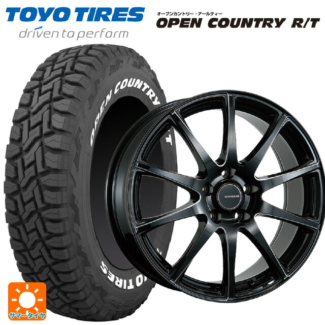 235/70R16 106Q トーヨー オープンカントリー RT ホワイトレター ブリヂストン エコフォルム CRS23 B/MN 16-6.5J 国産車用 サマータイヤホイール4本セット｜タイヤホイール専門店コニシタイヤ