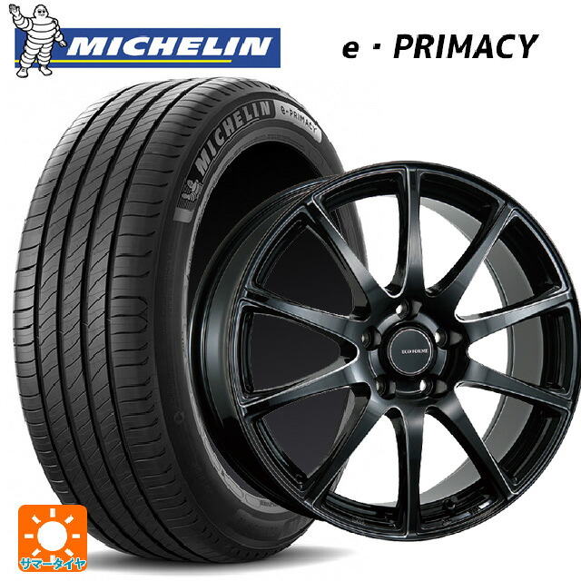 235/50R18 101Y XL ミシュラン 正規品 Eプライマシー ブリヂストン エコフォルム CRS23 B/MN 18-7.5J 国産車用 サマータイヤホイール4本セット|タイヤホイール専門店コニシタイヤ