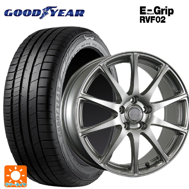 205/55R16 94V XL グッドイヤー エフィシェントグリップ RVF02 ブリヂストン エコフォルム SE23 GS 16-6.5J 国産車用 サマータイヤホイール4本セット|タイヤホイール専門店コニシタイヤ