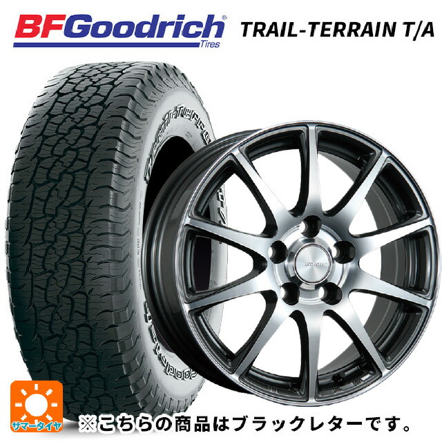 235/55R18 104H XL BFグッドリッチ トレイルテレーン T/A ブラックレター 正規品 ブリヂストン エコフォルム CRS23 GM/N 18-7.5J 国産車用 サマータイヤホイール4本セット|タイヤホイール専門店コニシタイヤ