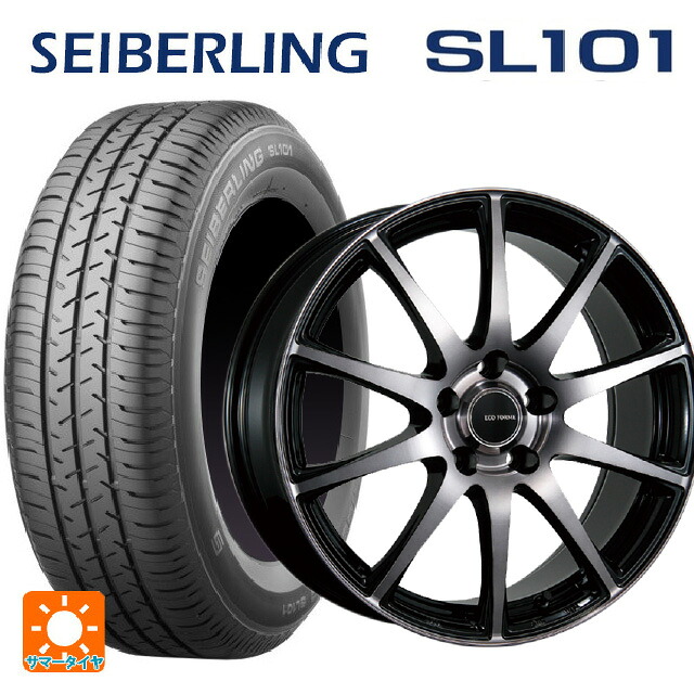 トヨタ シエンタ(10系)用 185/65R15 88S セイバーリング セイバーリング SL101(ブリヂストン工場生産） ブリヂストン エコフォルム CRS23 B/NB 新品サマータイヤホイール 4本セット｜タイヤホイール専門店コニシタイヤ 56,220円