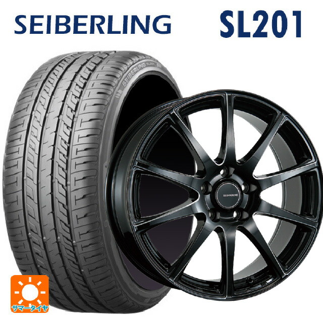 ホンダ ステップワゴン(RP6~8)用 205/60R16 92H セイバーリング セイバーリング SL201(ブリヂストン工場生産） ブリヂストン エコフォルム CRS23 B/MN 新品サマータイヤホイール 4本セット