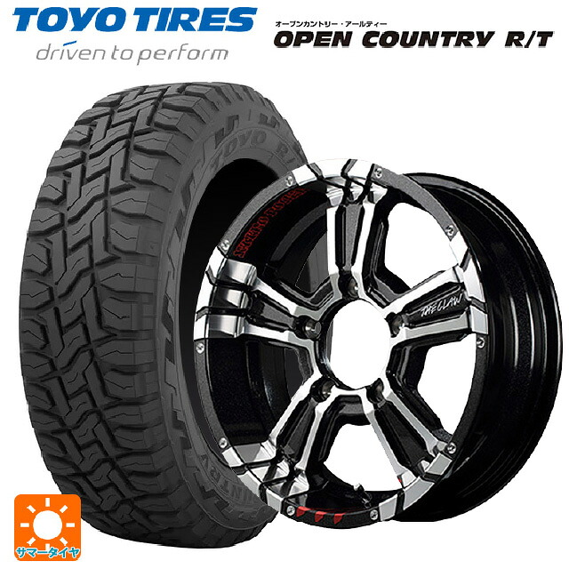 スズキ ジムニーノマド(JC74W)用 215/70R16 100Q トーヨー オープンカントリー RT ブラックレター エムアイディー ナイトロパワー クロスクロウ グラフィティエディション ブラックメタリック＋ミラーカット/グラフィティ 新品サマータイヤホイール 4本セット