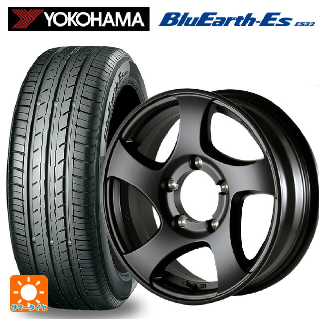 215/65R16 98H ヨコハマ ブルーアースEs ES32 ドゥオール CST ゼロワンハイパーJL FBK 16-5.5J 国産車用 サマータイヤホイール4本セット
