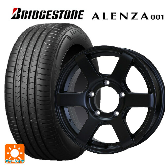 215/65R16 98H ブリヂストン アレンザ001 正規品 ドゥオール CST ゼロワンハイパー J6 FBK 16-5.5J 国産車用 サマータイヤホイール4本セット