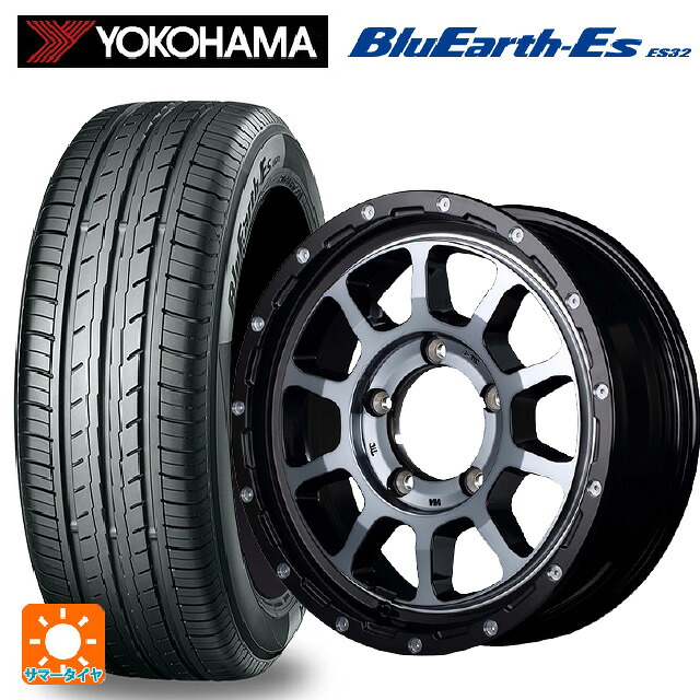 215/65R16 98H ヨコハマ ブルーアースEs ES32 エムアイディー ナイトロパワー M10パーシングJ ブラック／ＤＣ＋マシニング／ブラッククリア 16-6J 国産車用 サマータイヤホイール4本セット 90,750円