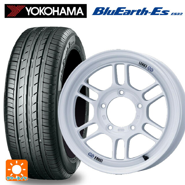 215/65R16 98H ヨコハマ ブルーアースEs ES32 エンケイ オールロード RPT1 ホワイト 16-5.5J 国産車用 サマータイヤホイール4本セット