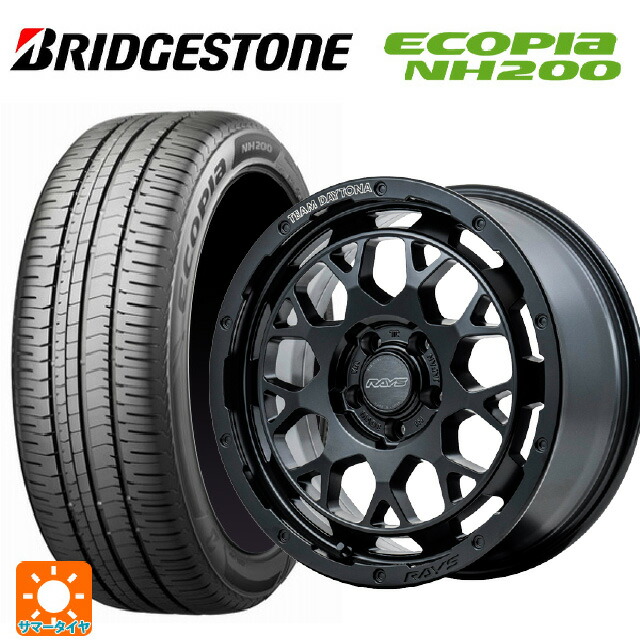 トヨタ カローラ スポーツ(210系)用 205/55R16 91V ブリヂストン エコピア NH200 正規品 レイズ チームデイトナ M9+ BOJ 新品サマータイヤホイール 4本セット｜タイヤホイール専門店コニシタイヤ