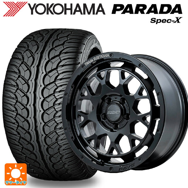 トヨタ bZ4X(11/15系)用 235/60R18 103V ヨコハマ パラダ PA02 レイズ チームデイトナ M9+ BOJ 新品サマータイヤホイール 4本セット