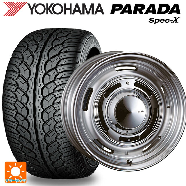 235/60R18 103V ヨコハマ パラダ PA02 クリムソン ディーン クロスカントリー バーニッシュグレー 18-8J 国産車用 サマータイヤホイール4本セット｜タイヤホイール専門店コニシタイヤ