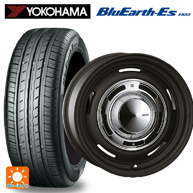 225/50R18 95V ヨコハマ ブルーアースEs ES32 クリムソン ディーン クロスカントリー マットブラック 18-8J 国産車用 サマータイヤホイール4本セット 138,830円