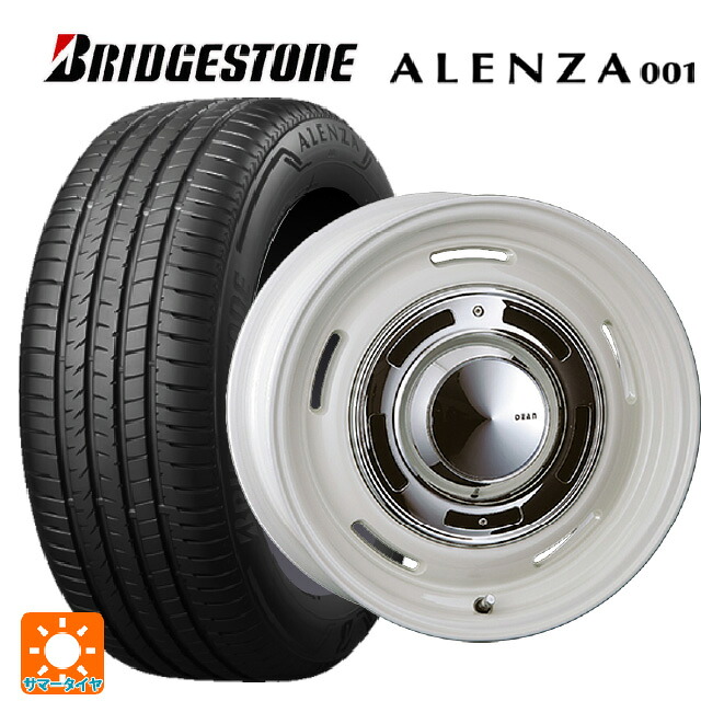 235/65R18 106V ブリヂストン アレンザ001 正規品 クリムソン ディーン クロスカントリー マーガレットホワイト 18-8J 国産車用 サマータイヤホイール4本セット|タイヤホイール専門店コニシタイヤ