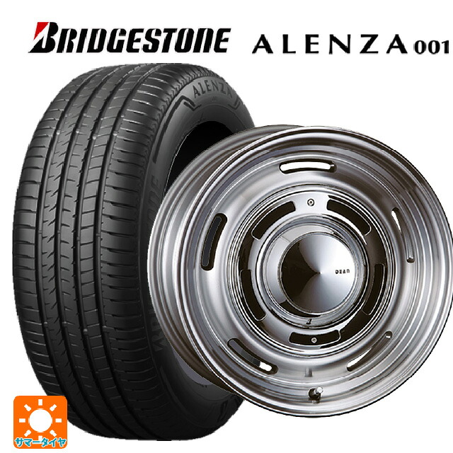 225/55R18 98V ブリヂストン アレンザ001 正規品 クリムソン ディーン クロスカントリー バーニッシュグレー 18-8J 国産車用 サマータイヤホイール4本セット
