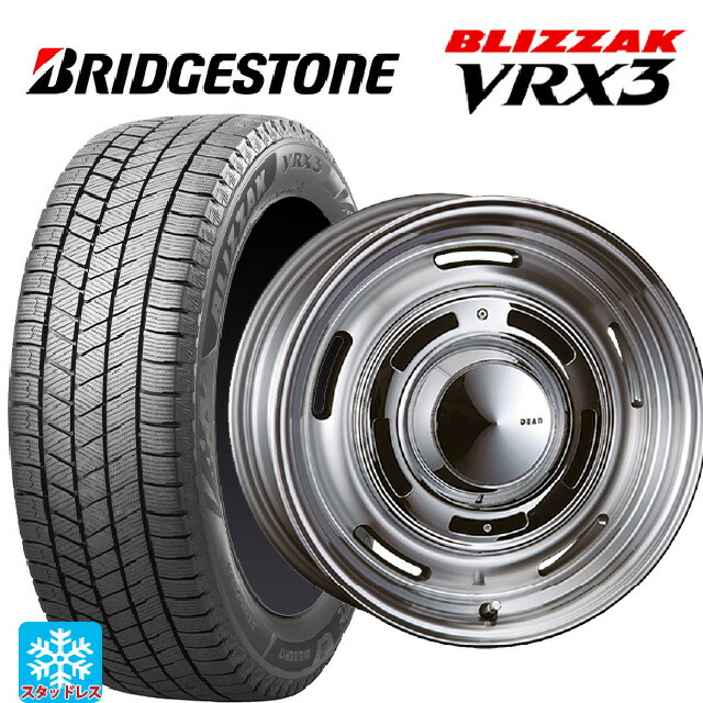 トヨタ bZ4X(11/15系)用 235/60R18 107Q XL ブリヂストン ブリザック VRX3 正規品 # クリムソン ディーン クロスカントリー バーニッシュグレー 新品スタッドレスタイヤホイール 4本セット