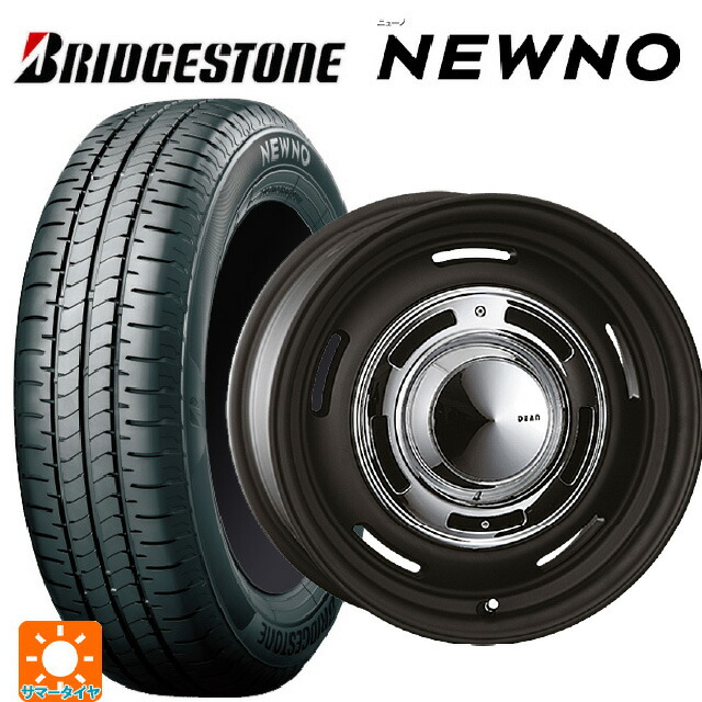 165/65R15 81S ブリヂストン ニューノ 正規品 # クリムソン ディーン クロスカントリー マットブラック 15-4.5J 国産車用 サマータイヤホイール4本セット｜タイヤホイール専門店コニシタイヤ