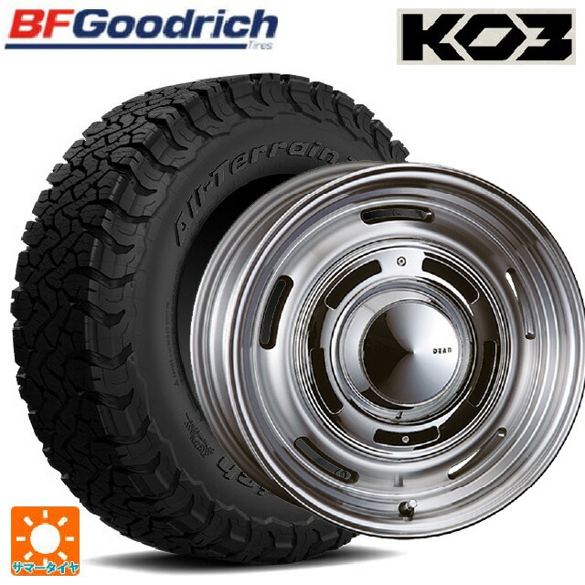 トヨタ RAV4(50系)用 225/65R17 107/103S BFグッドリッチ オールテレーン TA KO3 ブラックレター 正規品 クリムソン ディーン クロスカントリー バーニッシュグレー 新品サマータイヤホイール 4本セット