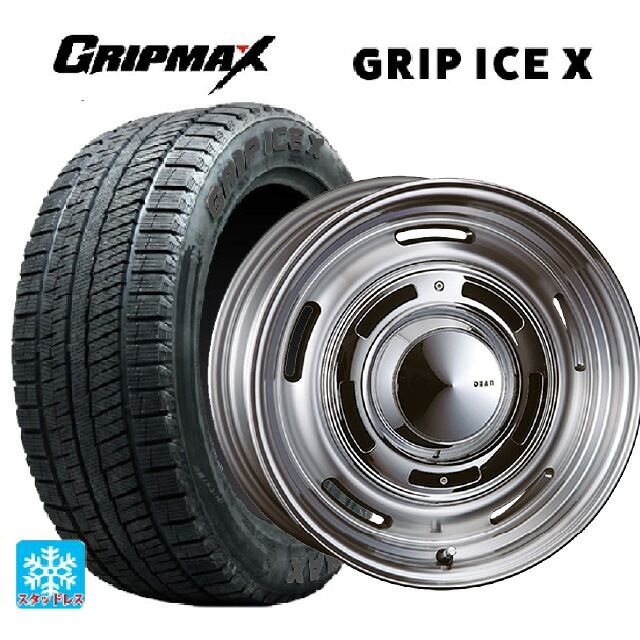 ホンダ ZR-V(RZ4)用 215/55R17 98T XL グリップマックス グリップアイスX ブラックレター クリムソン ディーン クロスカントリー バーニッシュグレー 新品スタッドレスタイヤホイール 4本セット