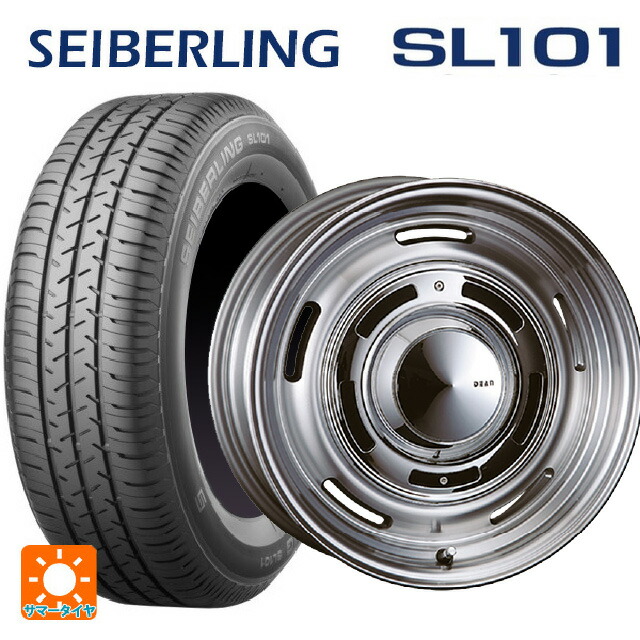 205/65R16 95S セイバーリング セイバーリング SL101(ブリヂストン工場生産) クリムソン ディーン クロスカントリー バーニッシュグレー 16-6.5J 国産車用 サマータイヤホイール4本セット|タイヤホイール専門店コニシタイヤ
