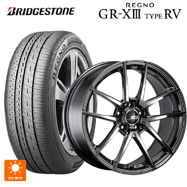 トヨタ アルファード(30系)用 245/40R20 99W XL ブリヂストン レグノ GR-X3 タイプ RV 正規品 # タナベ ライナー タイプ10 モノブロック SBC 新品サマータイヤホイール 4本セット
