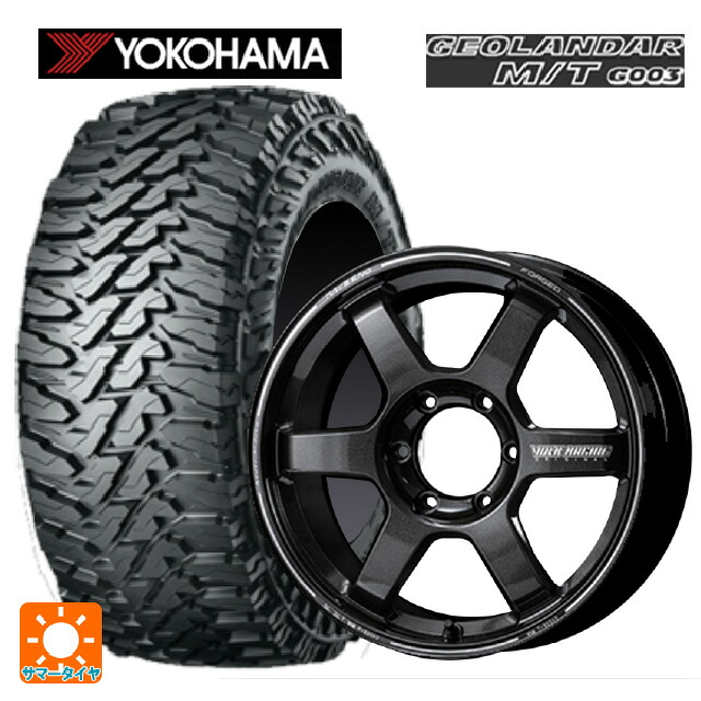 レクサス LX(300系)用 275/65R18 123/120Q ヨコハマ ジオランダー M/T G003 正規品 レイズ ボルクレーシング TE37 ラージPCD プログレッシブモデル2 MM 新品サマータイヤホイール 4本セット