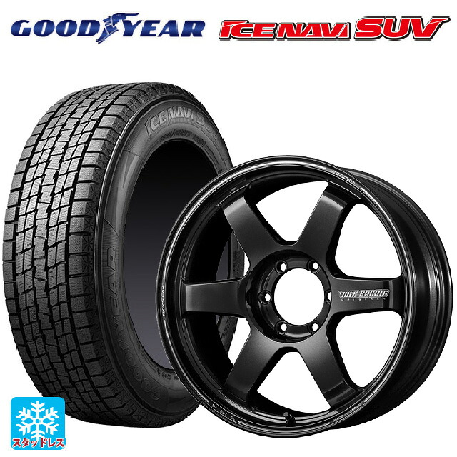 レクサス LX(300系)用 265/55R20 113Q XL グッドイヤー アイスナビ SUV # レイズ ボルクレーシング TE37ウルトラ ラージPCD MM 新品スタッドレスタイヤホイール 4本セット