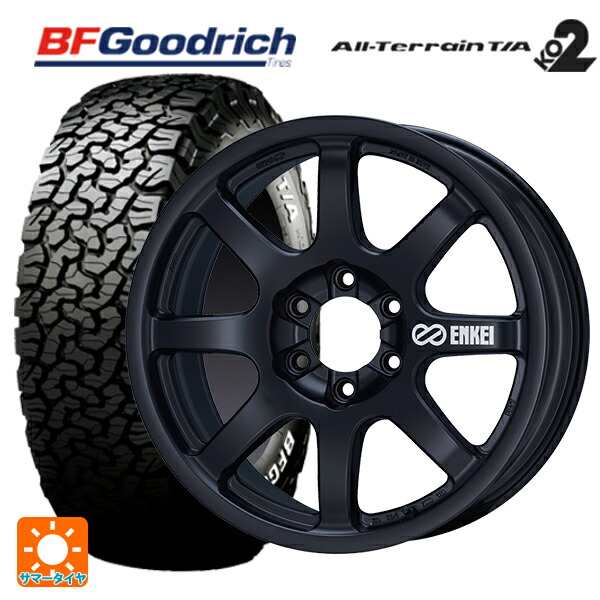 レクサス LX(300系)用 2024年製 265/70R18 124/121R BFグッドリッチ オールテレーン TA KO2 ホワイトレター 正規品 # エンケイ オールロード PDT1 MBK 新品サマータイヤホイール 4本セット 225,315円