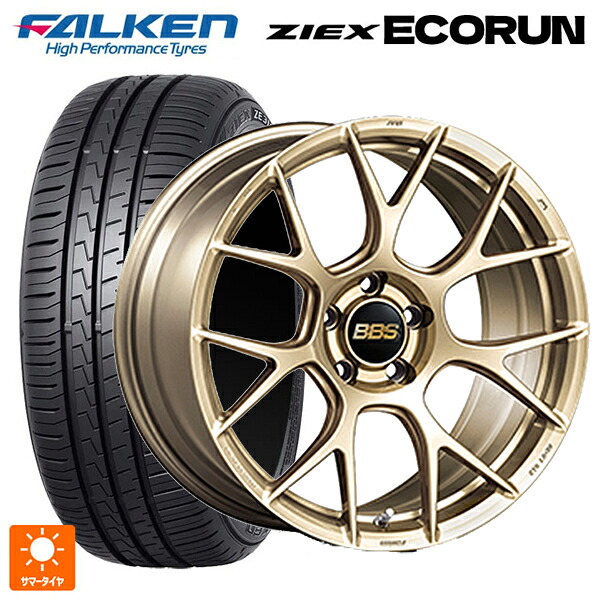 215/45R18 93W XL ファルケン ZE310R エコラン BBS RE-V7 GL 18-7.5J 国産車用 サマータイヤホイール4本セット