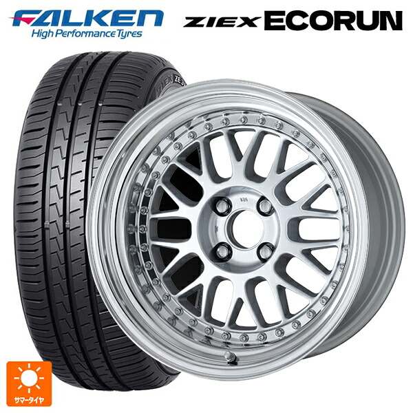 マツダ ロードスター(ND系)用 195/50R16 88V XL ファルケン ZE310R エコラン ワーク マイスター M1 3ピース SIL 新品サマータイヤホイール 4本セット