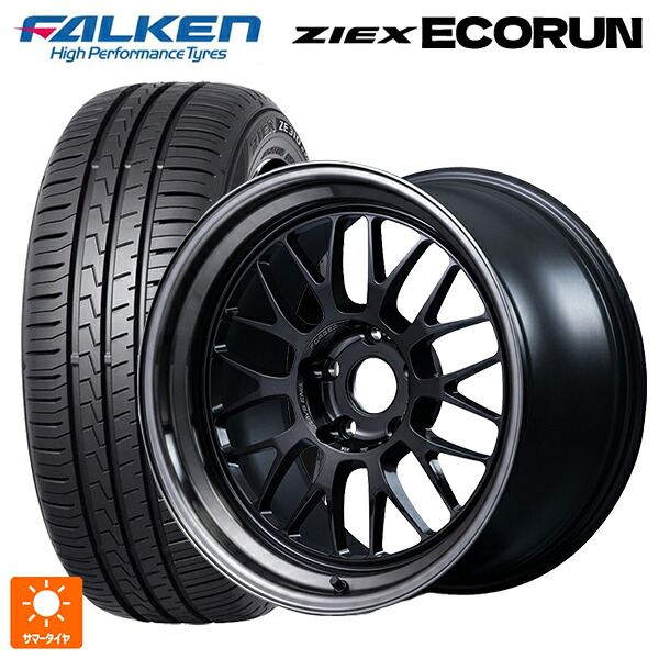 235/50R18 101W XL ファルケン ZE310R エコラン レイズ ボルクレーシング 21A スペック PW PW 18-8.5J 国産車用 サマータイヤホイール4本セット