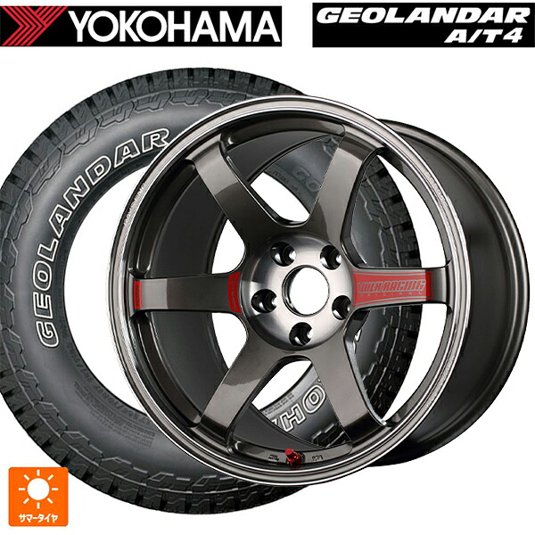 245/65R17 111H XL ヨコハマ ジオランダー AT4 G018 アウトラインホワイトレター 正規品 レイズ ボルクレーシング TE37 サーガ SL PG 17-7J 国産車用 サマータイヤホイール4本セット