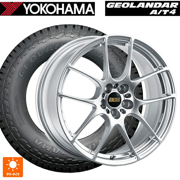 235/60R18 107H XL ヨコハマ ジオランダー AT4 G018 ブラックレター 正規品 BBS RF DS 18-8J 国産車用 サマータイヤホイール4本セット|タイヤホイール専門店コニシタイヤ
