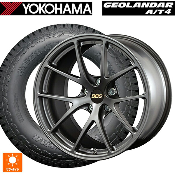 マツダ CX-80(KL5/KL3系)用 235/60R18 107H XL ヨコハマ ジオランダー AT4 G018 ブラックレター 正規品 BBS RI-A MGR 新品サマータイヤホイール 4本セット|タイヤホイール専門店コニシタイヤ