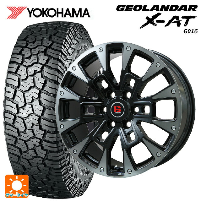 トヨタ ランドクルーザー250(250系)用 275/55R20 120/117Q ヨコハマ ジオランダー X-AT G016 ブラックレター 正規品 ビックウェイ ビーラグナス ビーアールディー ブラックポリッシュ/ブラッククリア 新品サマータイヤホイール 4本セット|タイヤホイール専門店コニシタイヤ
