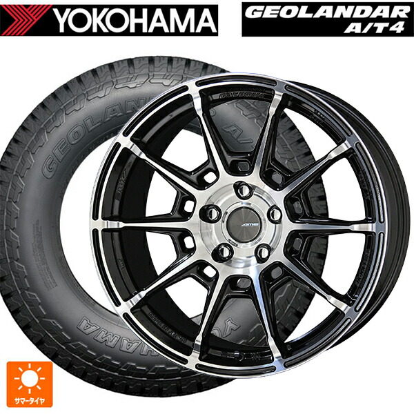 165/65R15 81S ヨコハマ ジオランダー AT4 G018 ブラックレター 正規品 共豊 ガレルナ レフィーノ made by エンケイ BP 15-6J 国産車用 サマータイヤホイール4本セット