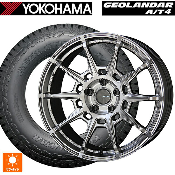 165/65R15 81S ヨコハマ ジオランダー AT4 G018 ブラックレター 正規品 共豊 ガレルナ レフィーノ made by エンケイ HS 15-4.5J 国産車用 サマータイヤホイール4本セット