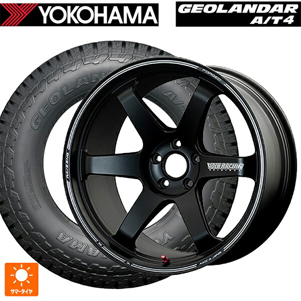 235/55R19 105H XL ヨコハマ ジオランダー AT4 G018 ブラックレター 正規品 レイズ ボルクレーシング TE37ウルトラ トラックエディション2 BC 19-8.5J 国産車用 サマータイヤホイール4本セット|タイヤホイール専門店コニシタイヤ