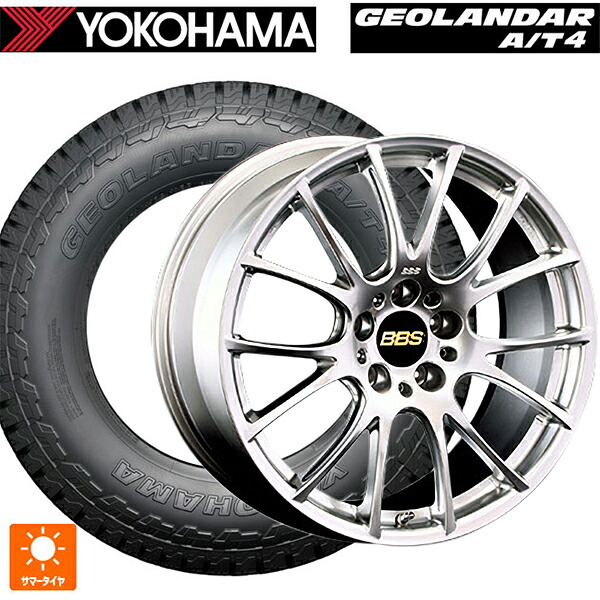 トヨタ bZ4X(11/15系)用 235/60R18 107H XL ヨコハマ ジオランダー AT4 G018 ブラックレター 正規品 BBS RE-V DS 新品サマータイヤホイール 4本セット