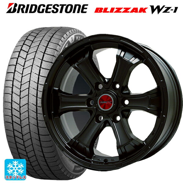 2025年製 265/60R18 110Q ブリヂストン ブリザック WZ1 正規品 ビックウェイ ビーマッド ケー MB 18-8J 国産車用 スタッドレスタイヤホイール4本セット