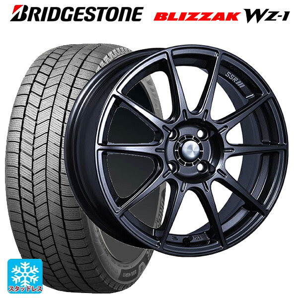 トヨタ ライズ（ガソリン車）(A200/A210)用 2025年製 195/65R16 92Q ブリヂストン ブリザック WZ1 正規品 タナベ SSR GT X01 ST スペック ダークガンメタ 新品スタッドレスタイヤホイール 4本セット