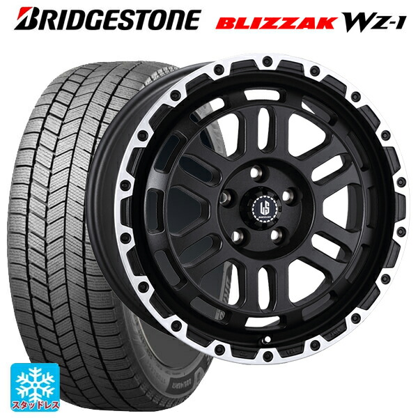 235/65R18 106Q ブリヂストン ブリザック WZ1 正規品 # 阿部商会 ラ・ストラーダ ディスカバー WBRP 18-8J 国産車用 スタッドレスタイヤホイール4本セット|タイヤホイール専門店コニシタイヤ