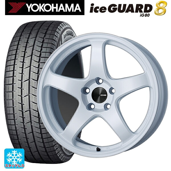 トヨタ アルファード(30系)用 235/50R18 101Q XL ヨコハマ アイスガード8(IG80) エンケイ パフォーマンスライン PF05 W 新品スタッドレスタイヤホイール 4本セット|タイヤホイール専門店コニシタイヤ