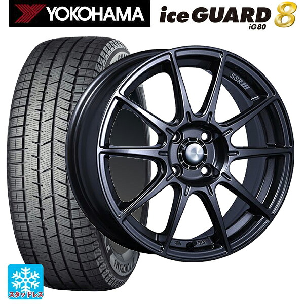 195/65R16 92Q ヨコハマ アイスガード8(IG80) タナベ SSR GT X01 R スペック ダークガンメタ 16-6.5J 国産車用 スタッドレスタイヤホイール4本セット|タイヤホイール専門店コニシタイヤ