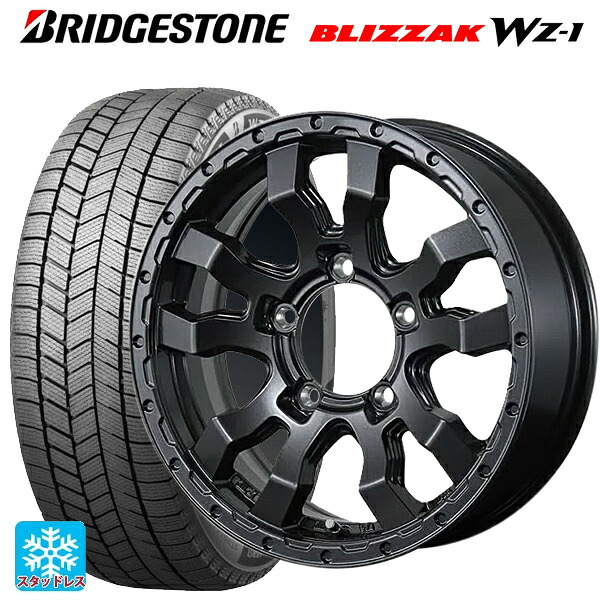 スズキ ジムニーシエラ(74系)用 2025年製 215/70R16 100Q ブリヂストン ブリザック WZ1 正規品 トピー ヴァブロ RR-01 # GM 新品スタッドレスタイヤホイール 4本セット